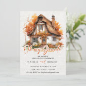 Oh mijn kalebas herfst pompoen Housewarming Party Kaart (Staand voorkant)