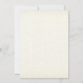 Oh mijn kalebas kleine pompoen 1e verjaardag kaart (Achterkant)