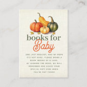 Oh mijn kalebas kleine pompoen boeken voor Baby Informatiekaartje (Voorkant)