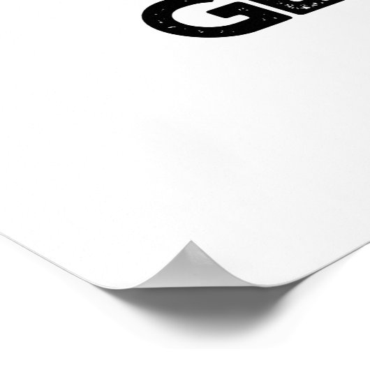 Oh mijn luedheid Funny Super Glue Pun Poster (Hoek)