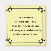 Oh, mijn mantra magneet (Voorkant)