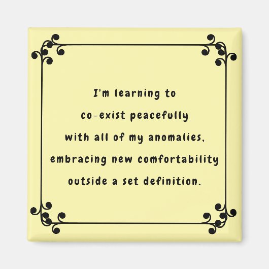 Oh, mijn mantra magneet (Voorkant)