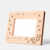 Oh mijn meisje Baby Gegraveerde Lijstjes (Links)