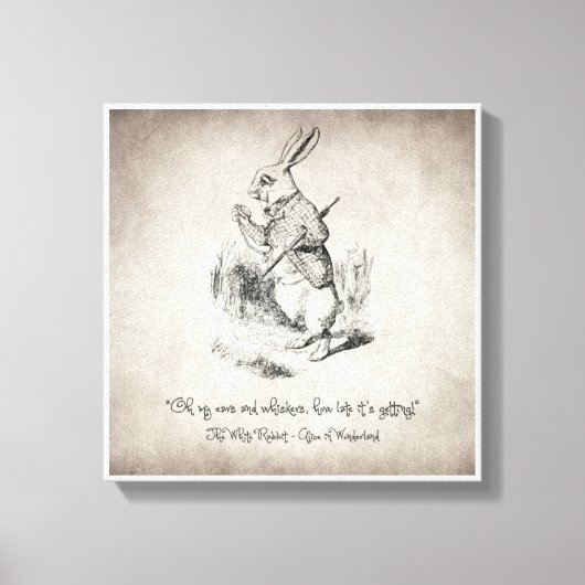 Oh mijn oren en whiskers canvas afdruk (Voorkant)