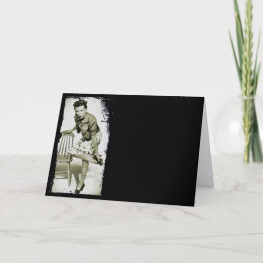 "Oh, Mijn Pijnlijke Voeten Kaart (Voorkant)