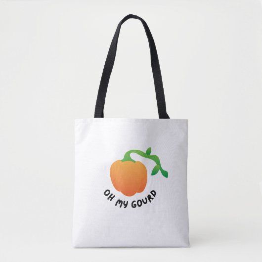 Oh mijn pompoen tote bag (Voorkant)