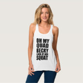 Oh mijn Quad Becky Kijk naar haar grappige tank (Volledige Voorkant)