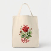 Oh mijn Roos Tote Bag (Voorkant)