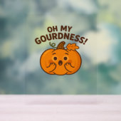 Oh, mijn schunnigheid! – Verrast pompoen Kawaii Ar Acryl Bord