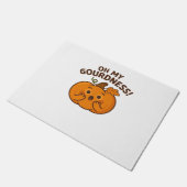 Oh, mijn schunnigheid! – Verrast pompoen Kawaii Ar Deurmat (Schuin)