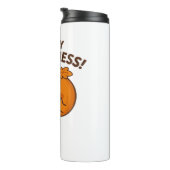 Oh, mijn schunnigheid! – Verrast pompoen Kawaii Ar Thermosbeker (Geroteerd rechts)