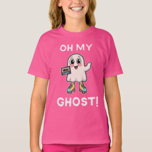 Oh mijn spook! Schattig woordspelend spook op scha T-shirt