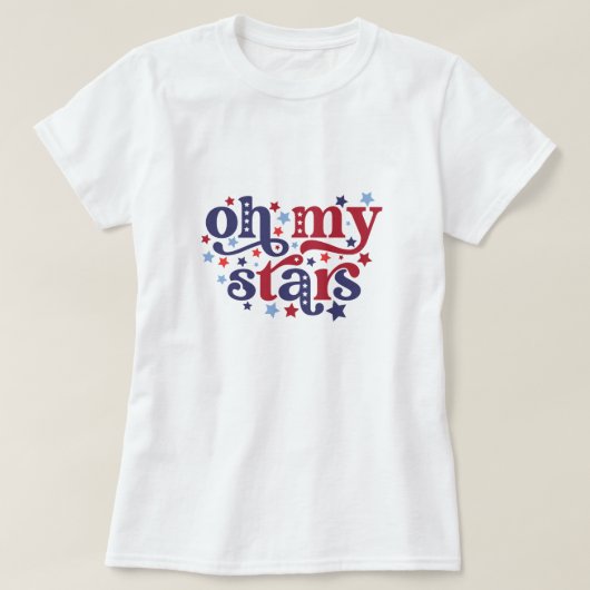 Oh mijn sterren t-shirt (Design voorkant)
