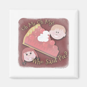 Oh mijn taart! magneet