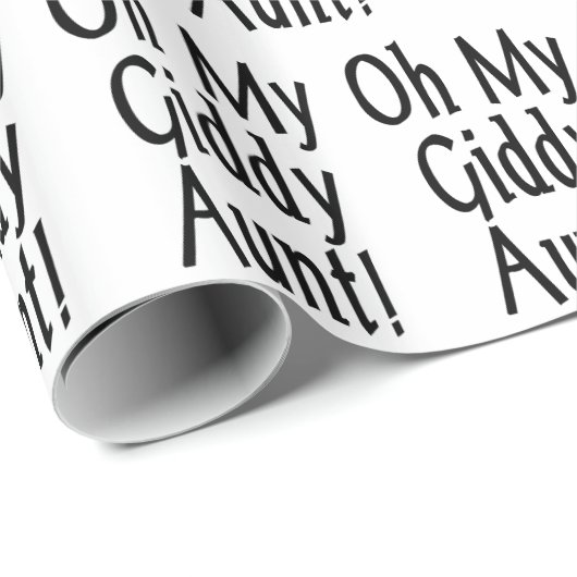 Oh, mijn zwerftante! cadeaupapier (Rol Hoek)