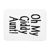 Oh, mijn zwerftante! magneet (Horizontaal)