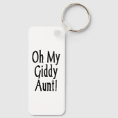 Oh, mijn zwerftante! sleutelhanger (Achterkant)