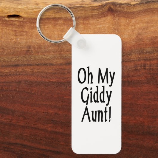 Oh, mijn zwerftante! sleutelhanger (Voorkant)