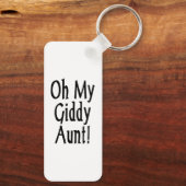 Oh, mijn zwerftante! sleutelhanger (Achterkant)