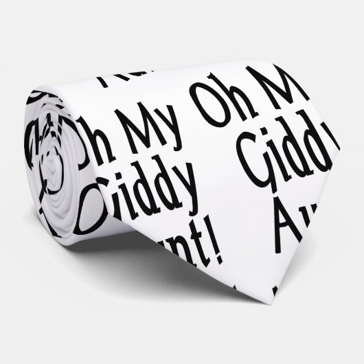 Oh, mijn zwerftante! stropdas (Opgerold)