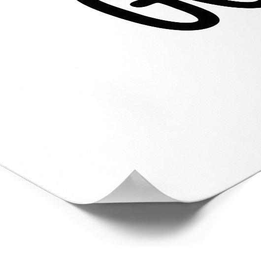 Oh Mind Goodness Funny Brain Pun Poster (Hoek)