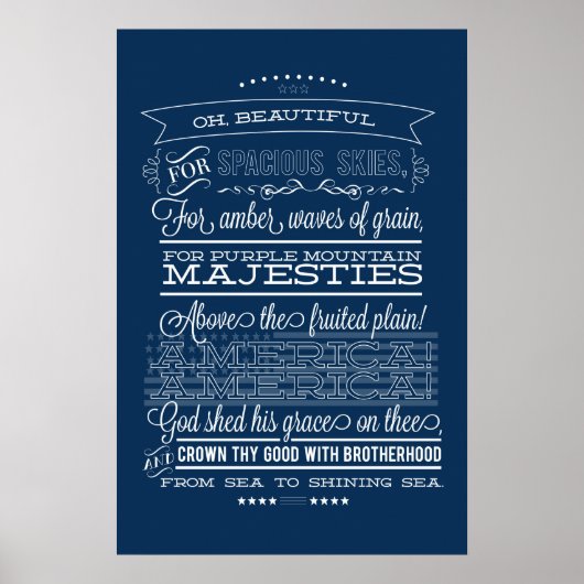 Oh mooi, voor de grote hemel poster (Voorkant)