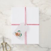 Oh My Darling Clementine Kraft Labels Set van 10 Cadeaulabel (Met Touw)