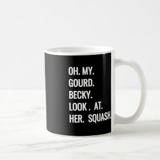 Oh My Gourd Becky Kijk naar Haar Squash Fun Herfst Koffiemok