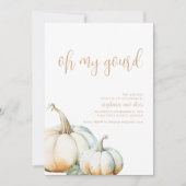 Oh My Gourd Housewarming Uitnodigen Kaart (Voorkant)