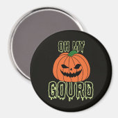 Oh My Gourd Magneet (Voorkant / Achterkant)