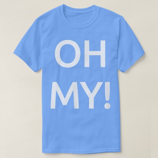 Oh My Lions, Tigers, Bears Halloween Costume  T-shirt (Design voorkant)