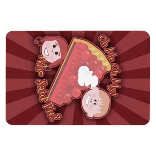 Oh My Pie Mega Magnet Magneet (Horizontaal)