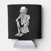 Oh My Skeleton op een Blikjeskoeler (Achterkant)