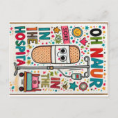 Oh Naur Ziekenhuis Briefkaart (Voorkant)