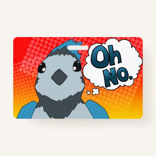 Oh nee Bird Badge (Voorkant)