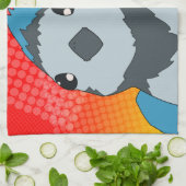 Oh nee Bird Theedoek (Gevouwen)