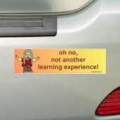 Oh nee, bumpersticker (Op auto)