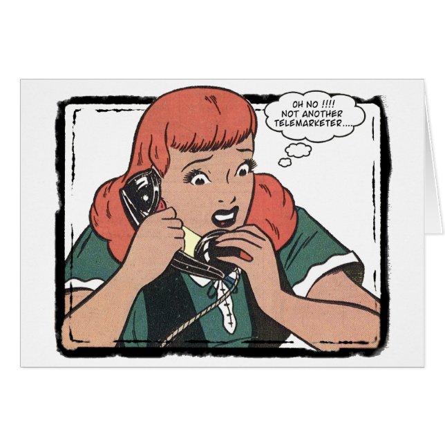 Oh nee! Geen andere telemarketer (Voorkant Horizontaal)