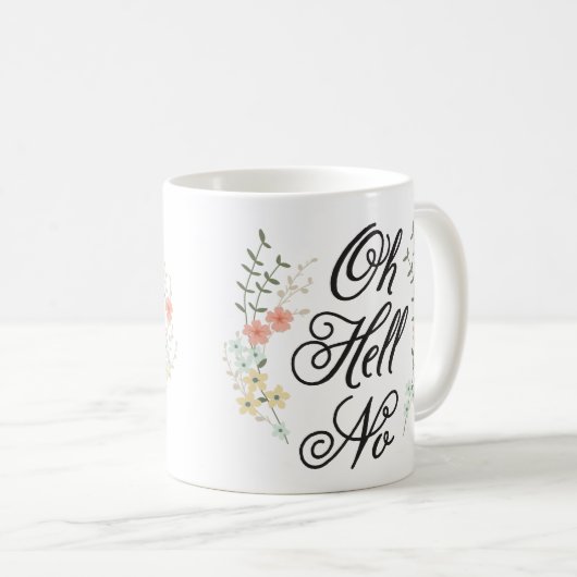 Oh nee, geen florale mok (Voorkant rechts)