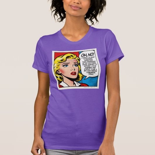 Oh nee, ik ben het vergeten - T-shirt (Voorkant)