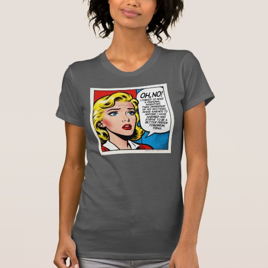 Oh nee, ik ben het vergeten - T-shirt (Voorkant)