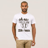 oh nee ik koos de verkeerde witte olifant t-shirt (Voorkant volledig)