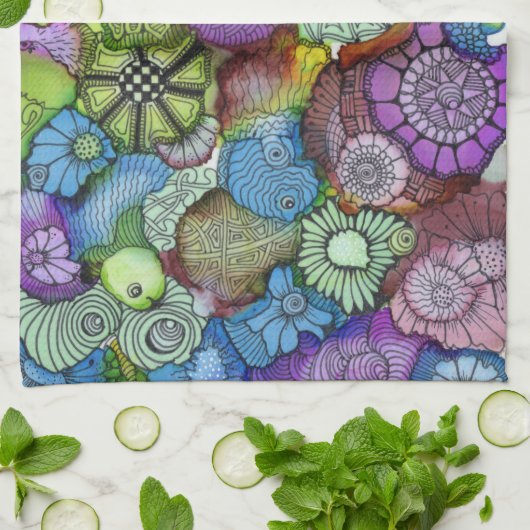 "Oh nee Mr Bill" keukenhanddoek (Gevouwen)