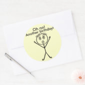 Oh nee! Nog een verjaardag, grappige stickers (Envelop)