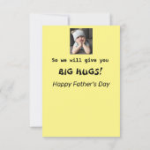 Oh, nee! Son-in-law Fathers Day Funny Grumpy Girl (Achterkant)