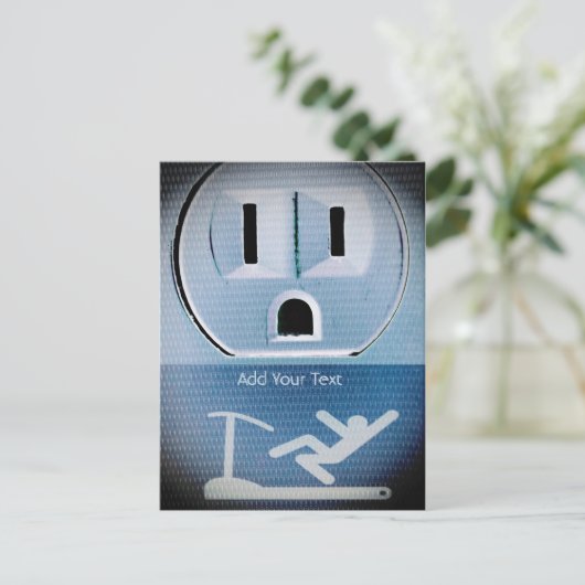 Oh nee van Shirley Taylor Briefkaart (Staand voorkant)