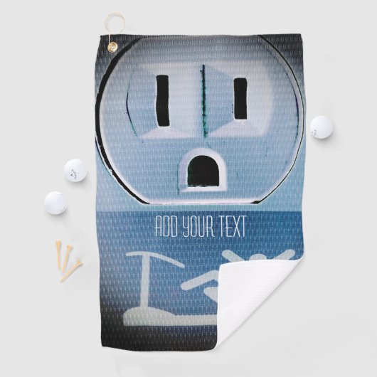 Oh nee van Shirley Taylor Golfhanddoek (Insitu)