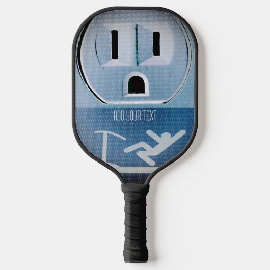 Oh nee van Shirley Taylor Pickleball Paddle (Voorkant)