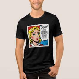 Oh Nee Vrouw - Uniseks Tri-Blend Shirt