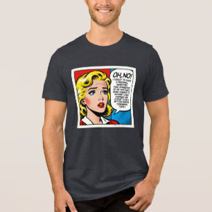 Oh Nee Vrouw - Unisex Tri-Blend Shirt